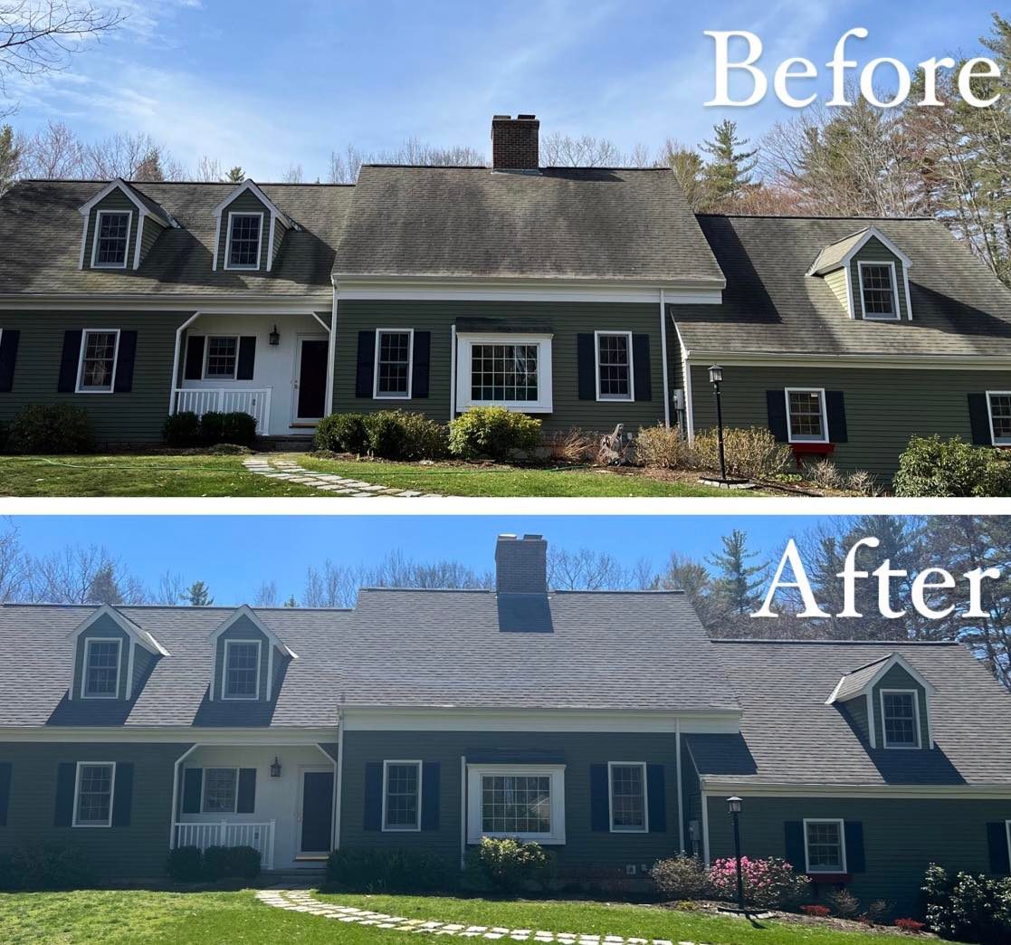 Shine Bright: Professional Roof Cleaning Services in Wolfeboro, NH