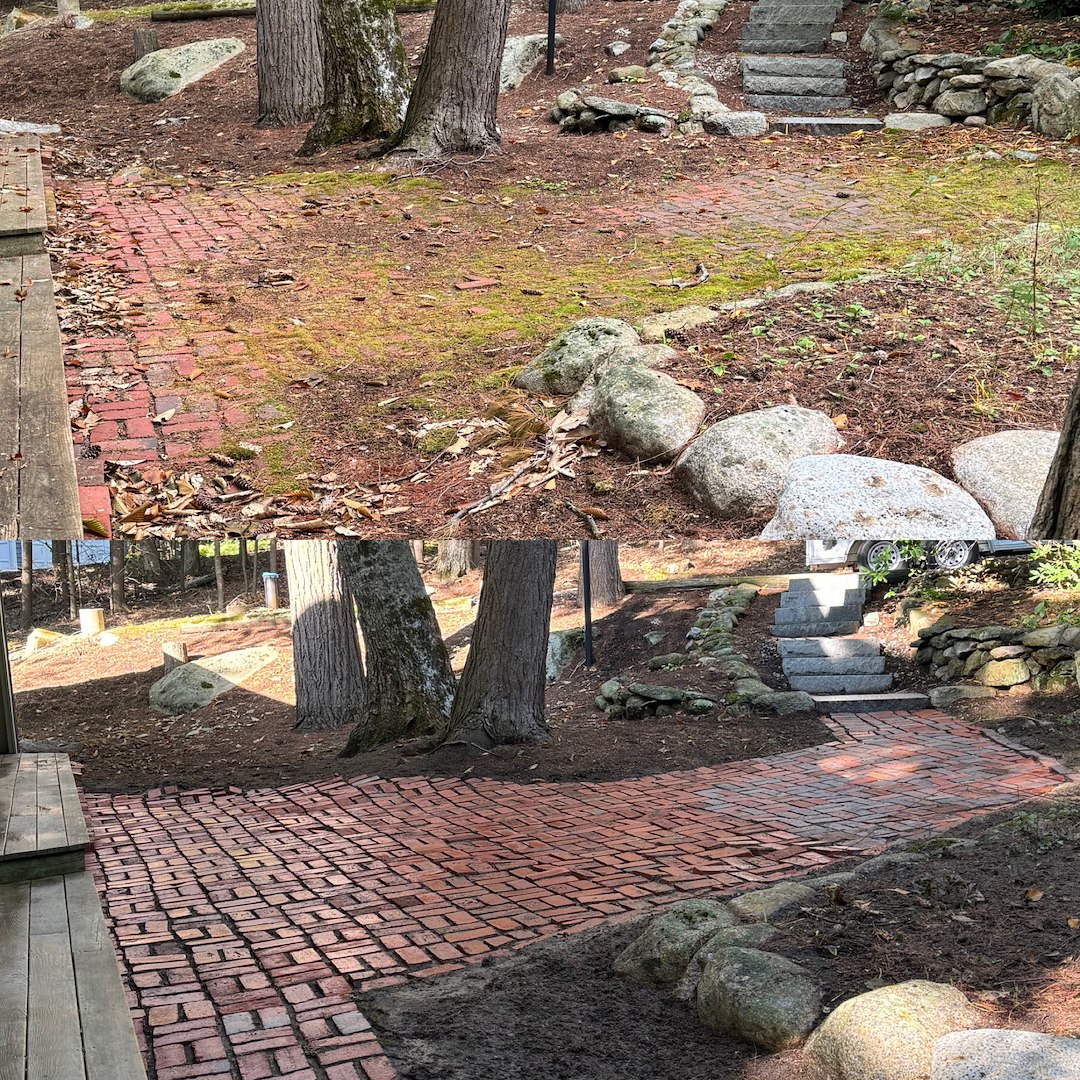 Brick Patio Moss Removal Services in Tuftonboro, NH: Restore Your Outdoor Space